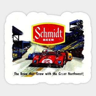 Schmidt Beer  Racing Sticker